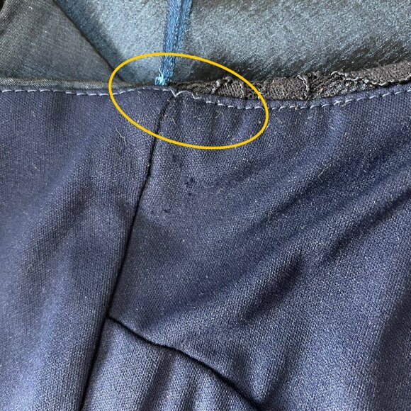 R&M Richards Petite Cocktail Dress Sheath Sculptural Size 4P Blue Fancy Formal‎ - Picture 8 of 9